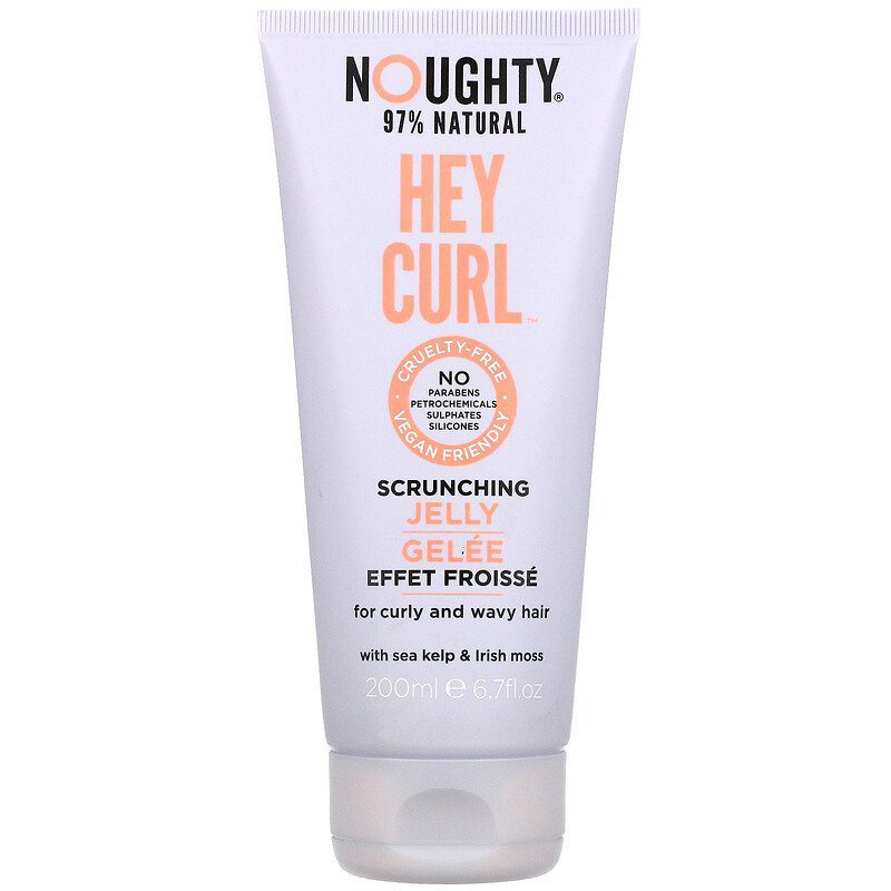Noughty Hey Curl vidutinio stiprumo plaukų želė garbanotiems plaukams 200ml