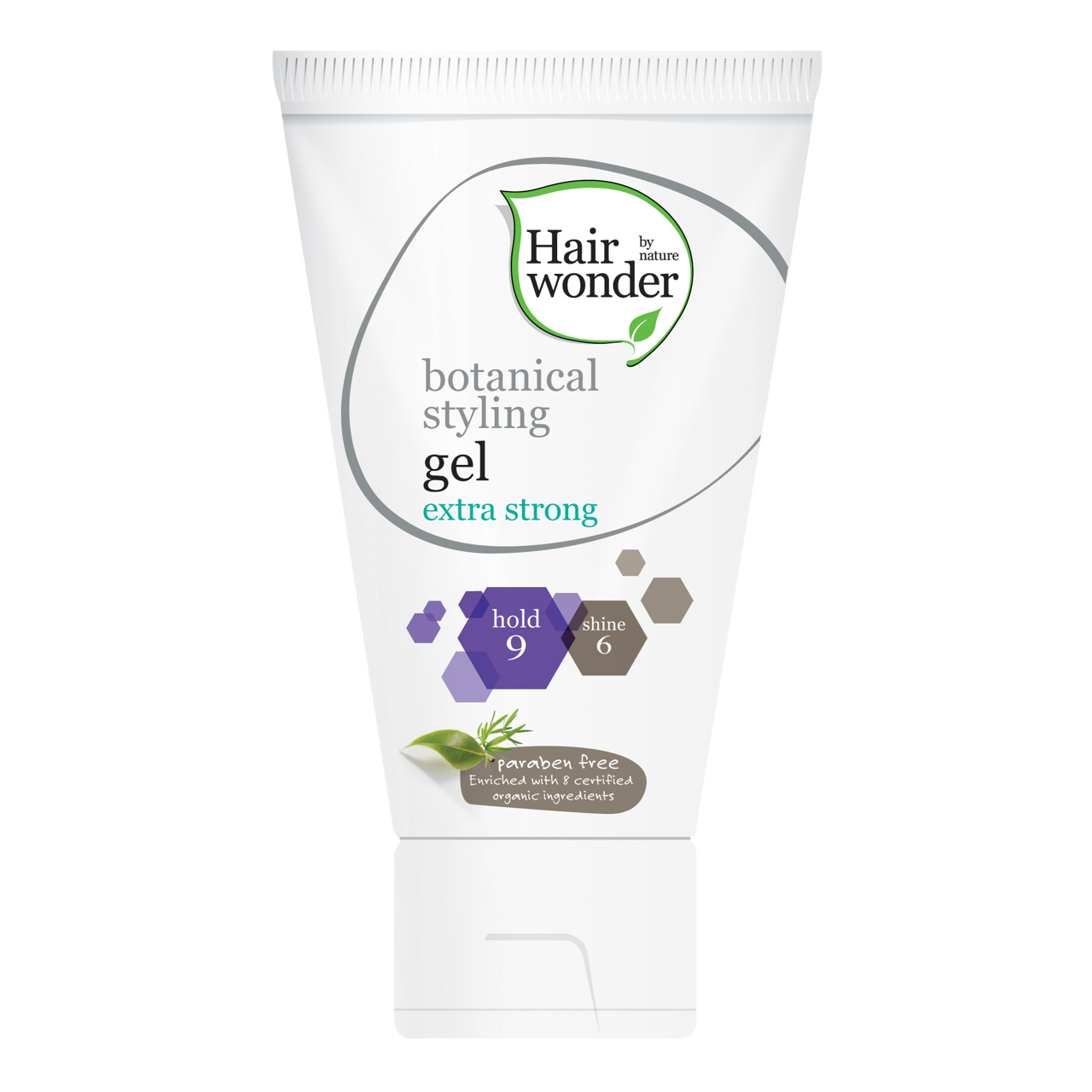 HAIRWONDER Botanical Styling žele plaukams stiprios fiksacijos, 150 ml