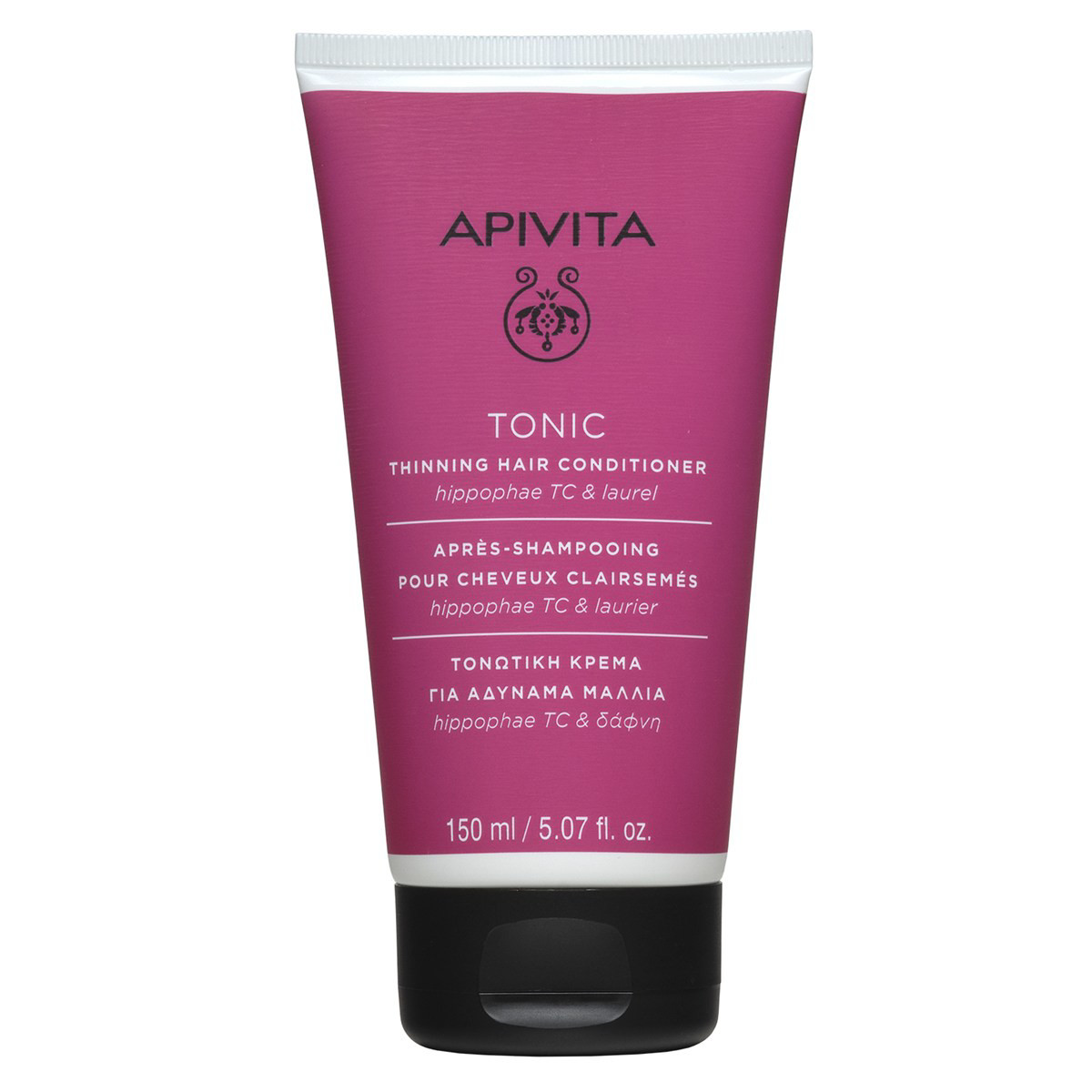 APIVITA, kondicionierius, tonizuojamasis, slenkantiems plaukams, 150 ml