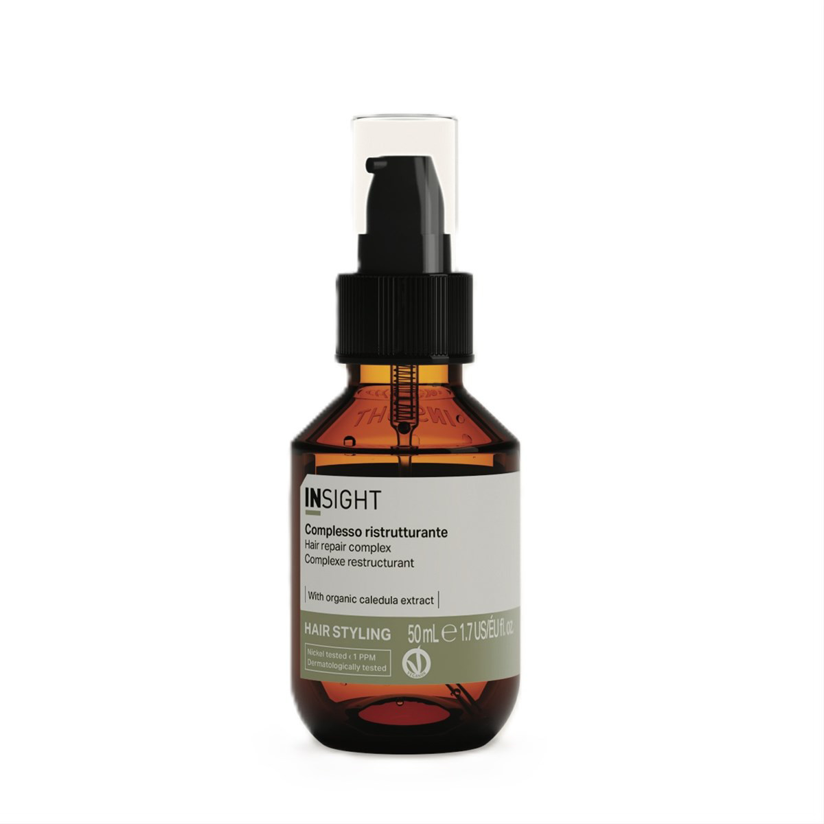 INSIGHT HAIR REPAIR COMPLEX, besišakojantiems ir skilinėjantiems plaukų galiukams, 50ml