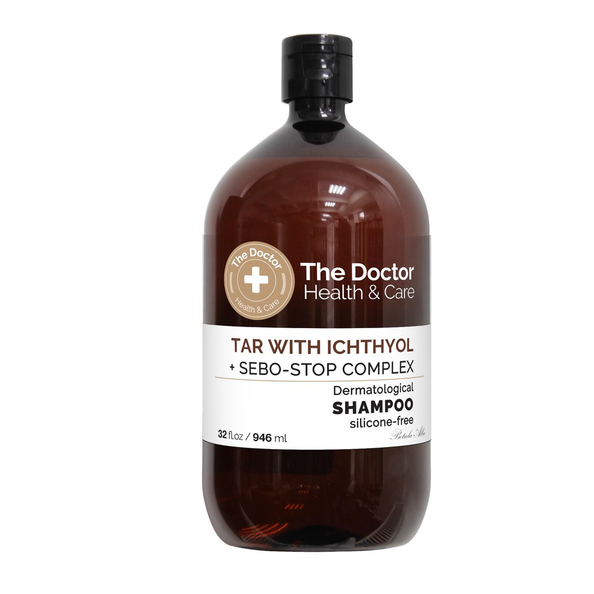 THE DOCTOR, DEGUTAS+ICHTIOL+SEBO STOP KOMPLEKSAS, šampūnas, 946ml