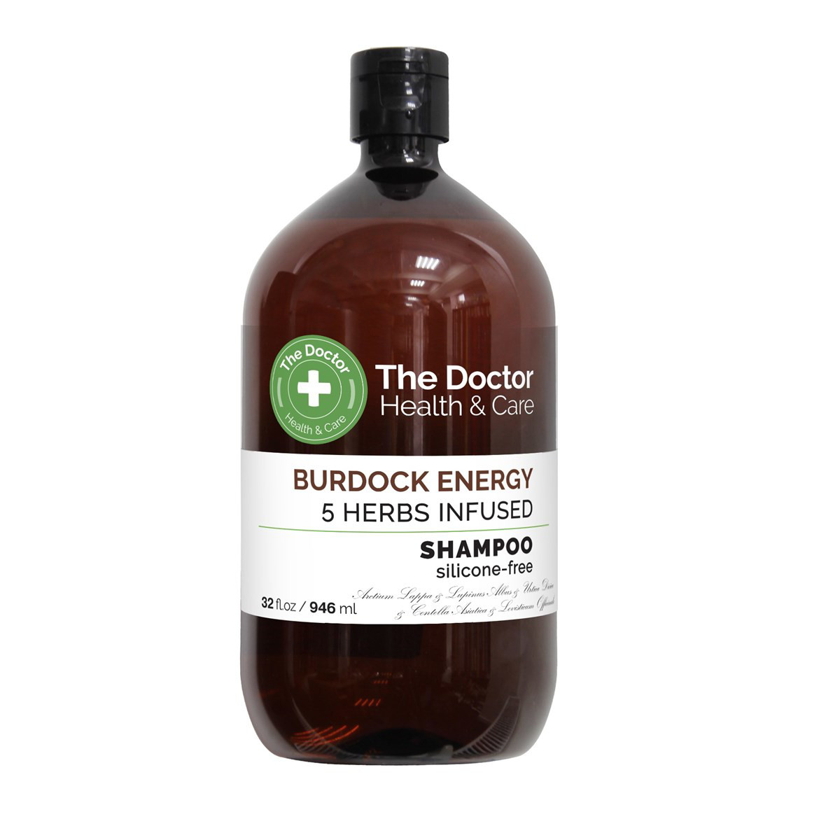 THE DOCTOR, VARNALĖŠOS JĖGA, 5 rūšių žolelės, šampūnas, 946ml