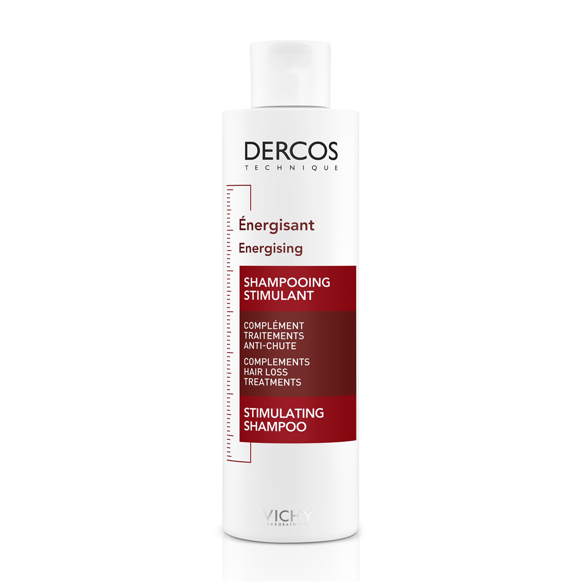 VICHY DERCOS, šampūnas nuo plaukų slinkimo, 200 ml