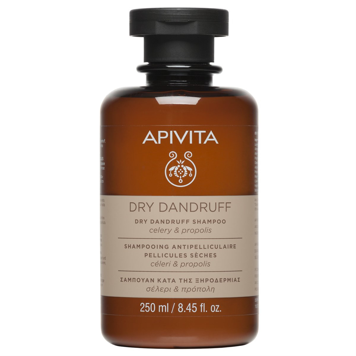 APIVITA, šampūnas esant sausoms pleiskanoms, 250 ml