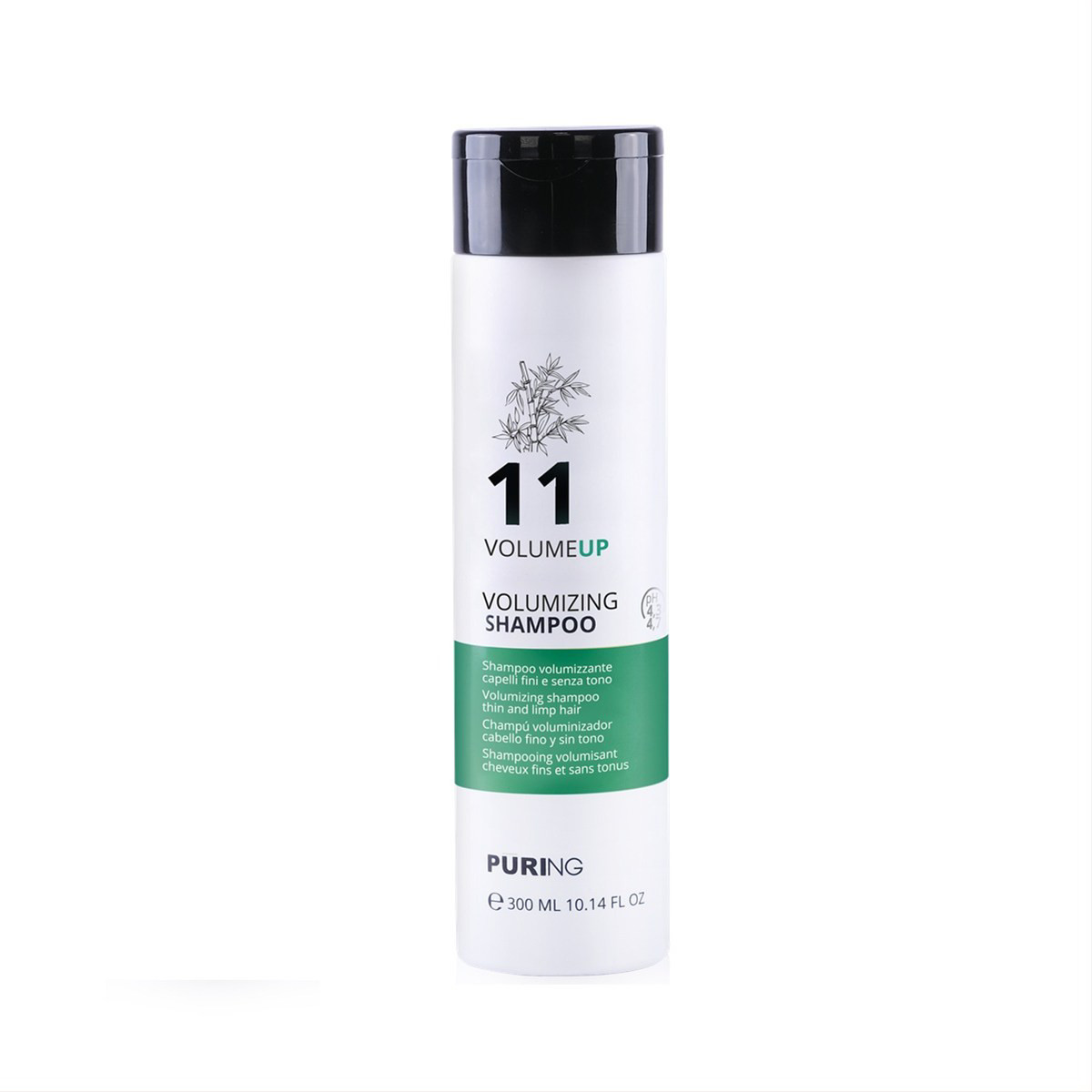 PURING VOLUMEUP, apimties suteikiantis šampūnas, 300ml