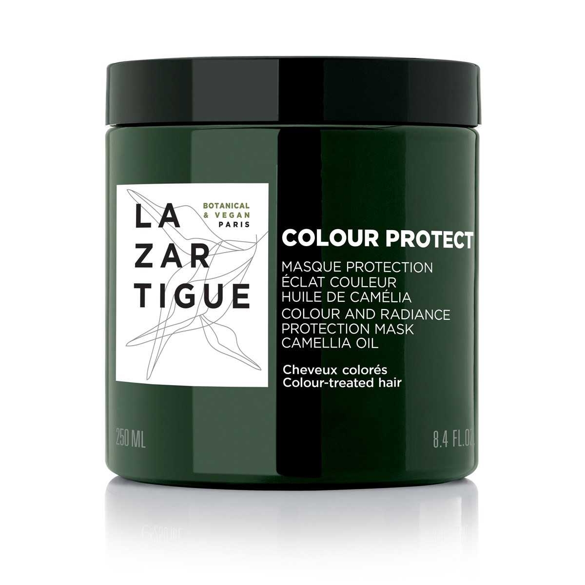 LAZARTIGUE COLOR PROTECT, veganiška plaukų kaukė dažytiems plaukams, 250 ml