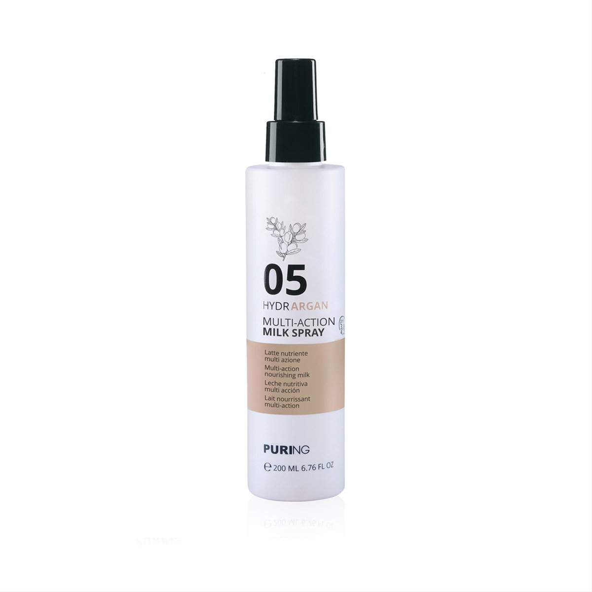 PURING HYDRARGAN, daugiafunkcinis purškiamas pienelis, 200 ml
