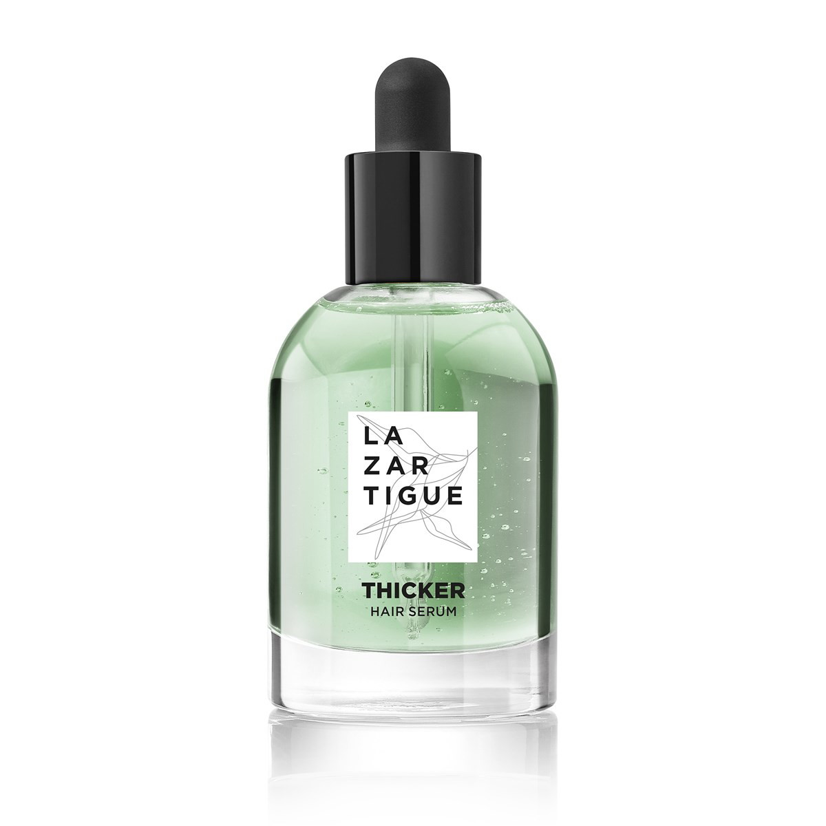 LAZARTIGUE THICKER HAIR SERUM, veganiškas skalpo serumas nuo ilgalaikio plikimo, 50 ml