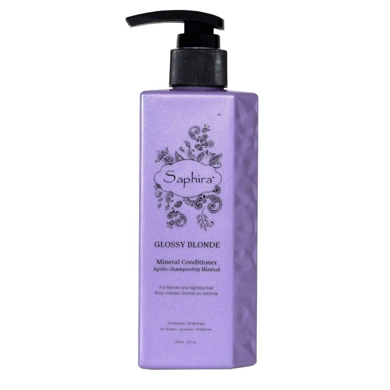 Kondicionierius šviesiems plaukams Glossy Blonde, 250ml SAFGBC2