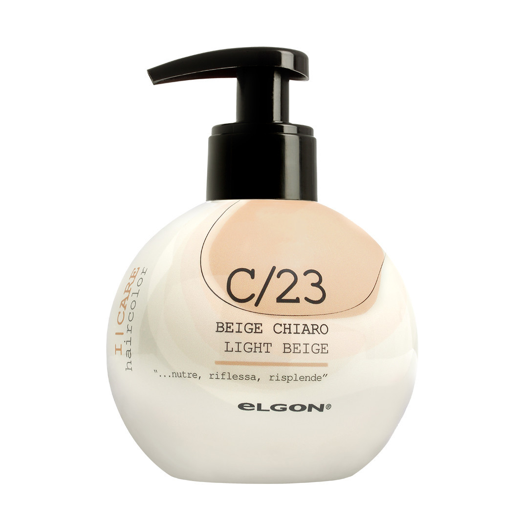 ELGON I CARE, dažantis kondicionierius, C/23 Light Beige, šviesi smėlio spalva, 200 ml