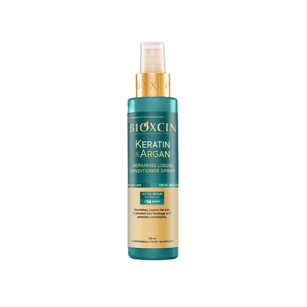 BIOXCIN KERATIN & ARGAN, atstatomasis, purškiamas plaukų kondicionierius,150 ml.