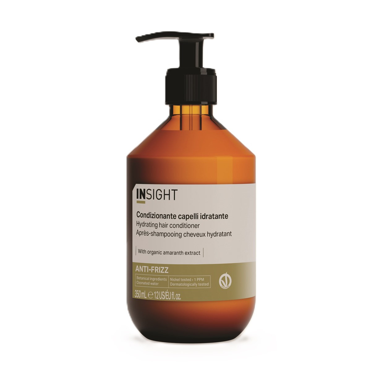 INSIGHT ANTI-FRIZZ, Drėkinamasis kondicionierius neklusniems plaukams, 350ml