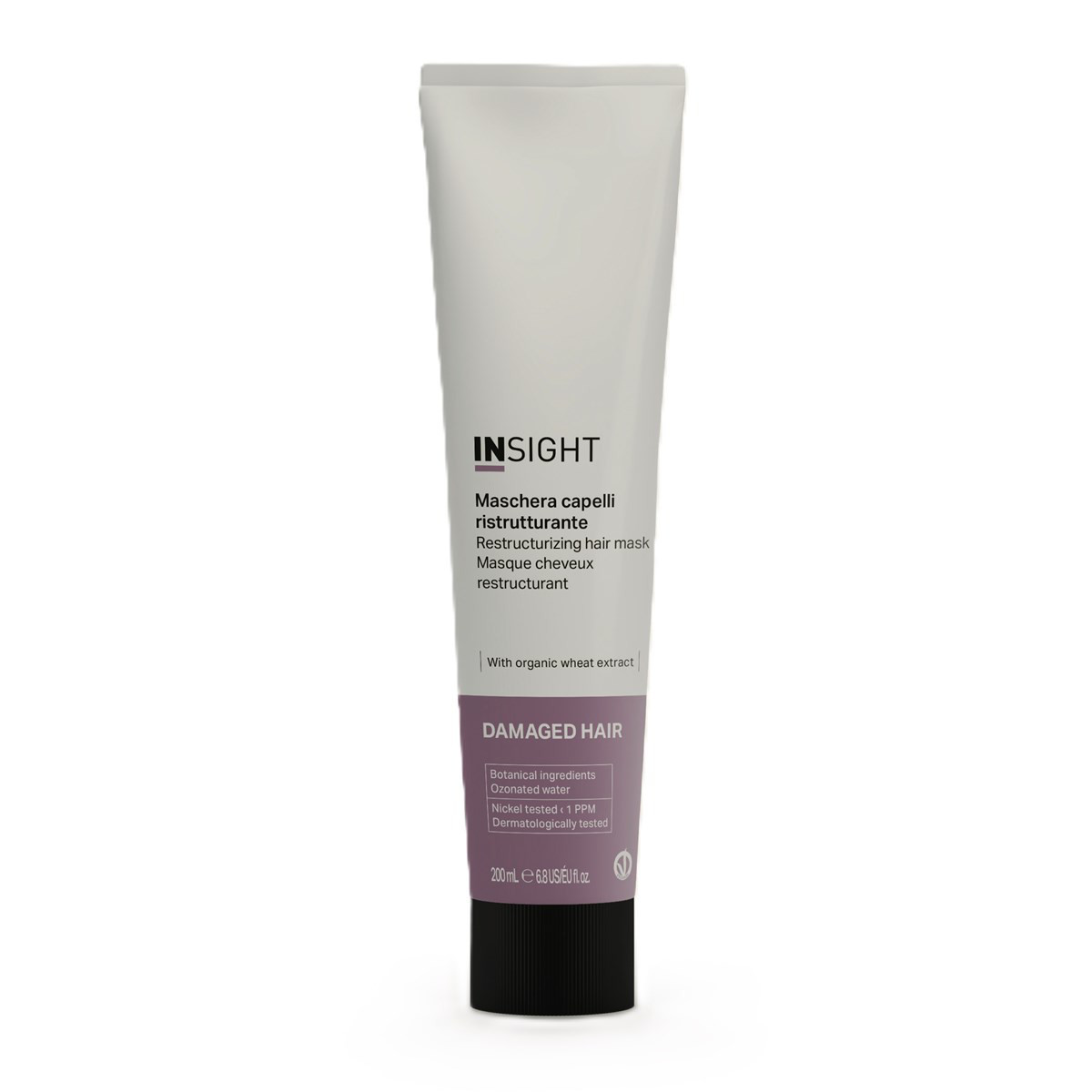 INSIGHT DAMAGED HAIR, Atkuriamoji kaukė pažeistiems plaukams, 200ml