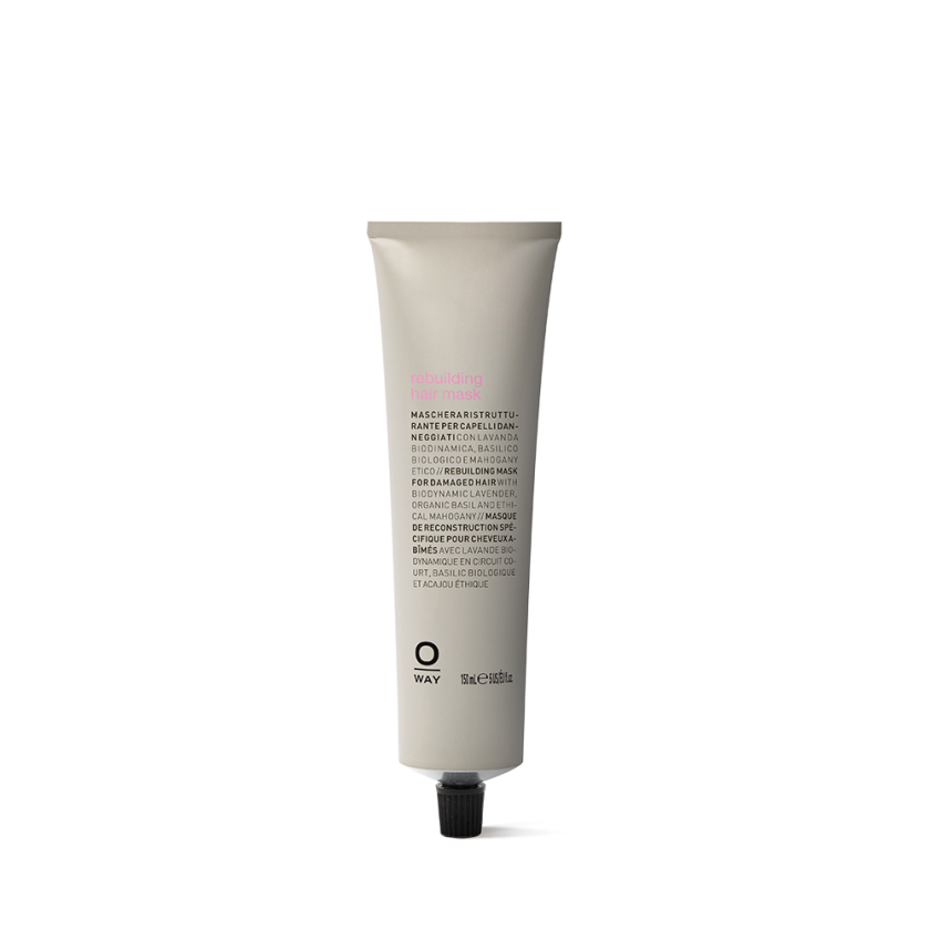 OWAY Puoselėjanti kaukė pažeistiems plaukams – Rebuilding hair mask 150ml