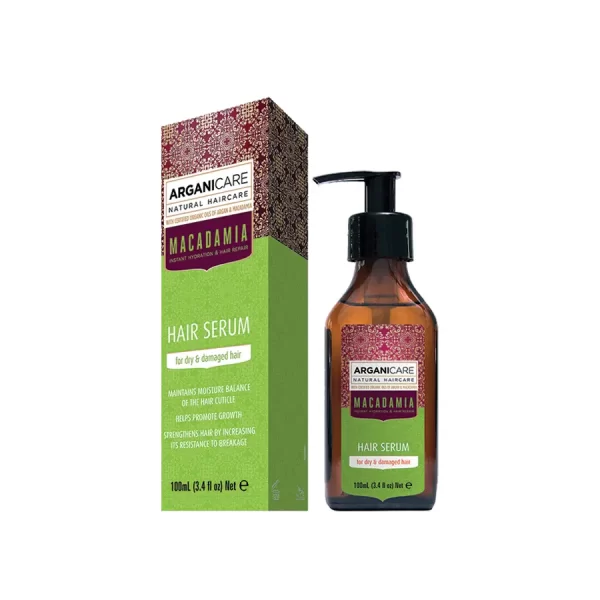 Arganicare Macadamia oil Hair Serum-plaukus serumas