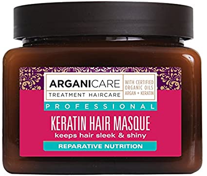 Arganicare Keratin hair masque – Profesionali plaukų kaukė su keratinu , 500ml.