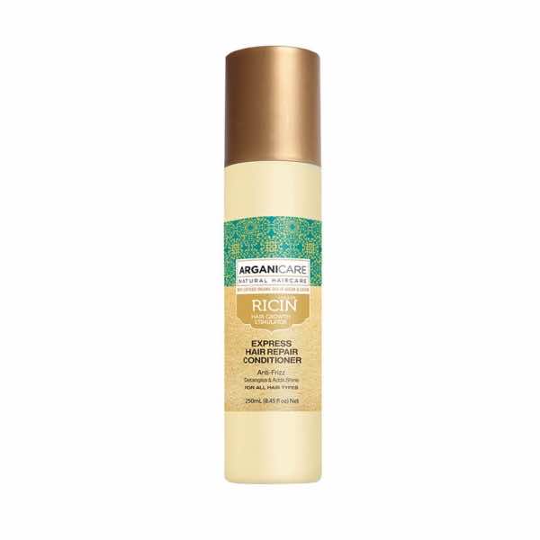 Arganicare Express ricin hair repair conditionier - Plaukus atstatantis kondicionierius su ricinos aliejumi visų tipų plaukams