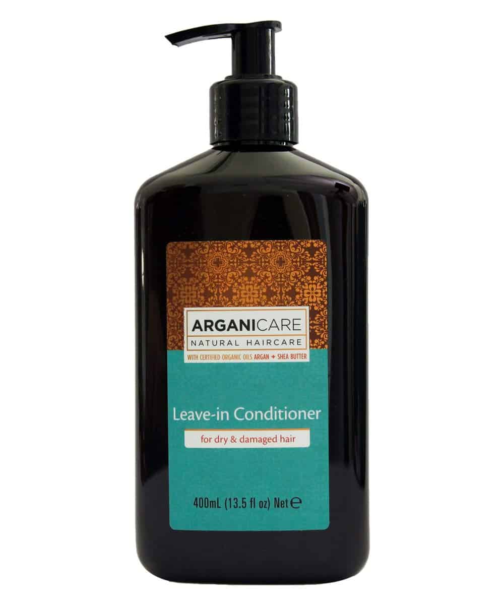 Arganicare Leave in Conditioner- Nenuplaunamas plaukų kondicionierius sausiems, pažeistiems plaukams 400ml