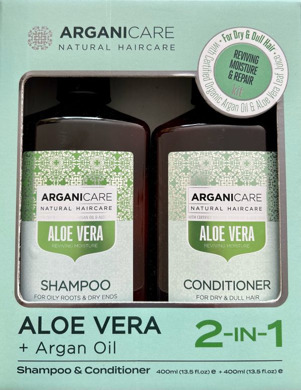 ﻿ Arganicare Aloe Vera plaukų priežiūros rinkinys