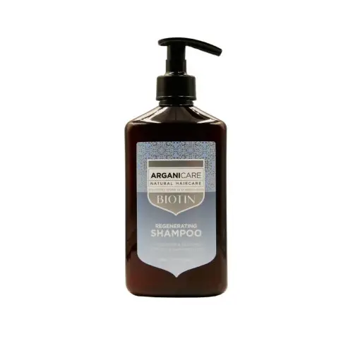 ﻿ Arganicare Biotin Regenerating Shampoo/šampūnas