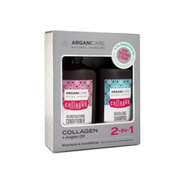 ﻿ Arganicare Collagen plaukų priežiūros rinkinys