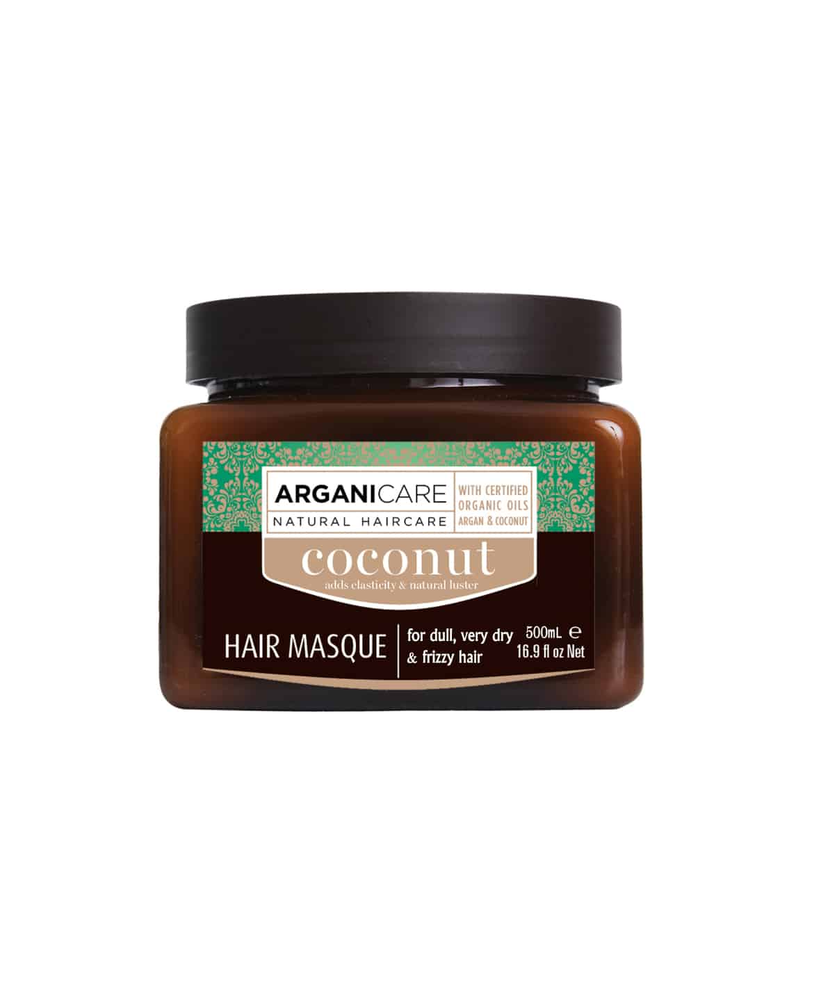 Arganicare plaukų kaukė su kokoso ir argano aliejais 500ml.