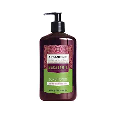 Arganicare Macadamia conditioner for dry and damaged hair- Plaukų struktūrą atstatantis ir plaukus maitinantis kondicionierius 400ml