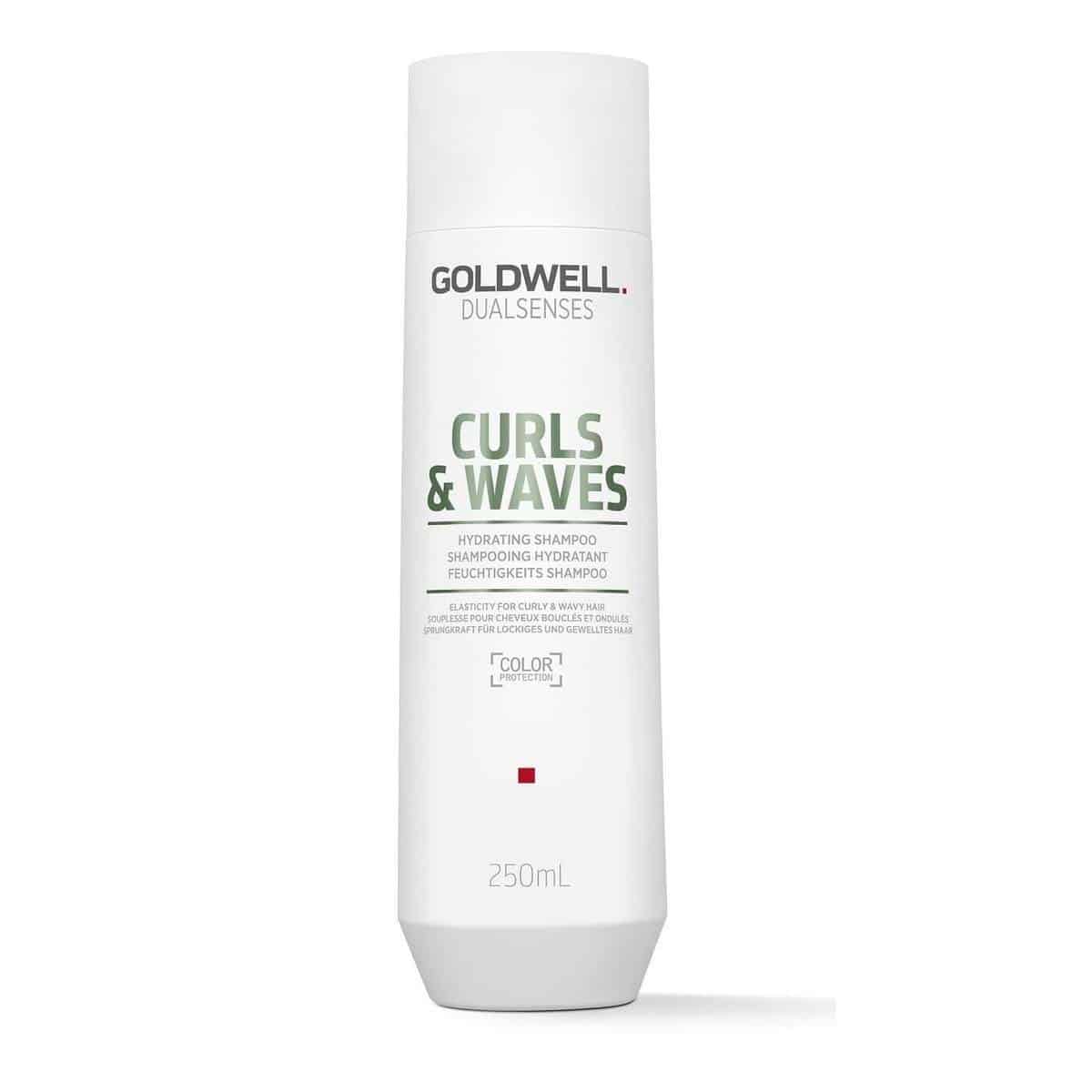 Goldwell Dualsenses Curls & Waves drėkinantis šampūnas garbanotiems plaukams 250 ml.