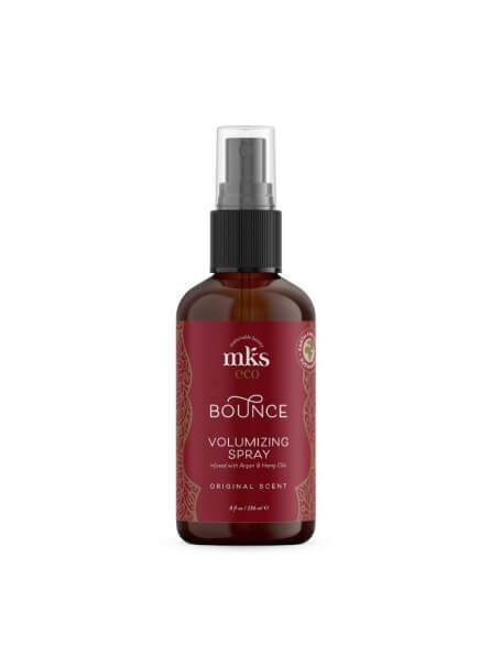 MKS eco Bounce Volumizing apimties suteikiantis purškiklis, 236 ml.