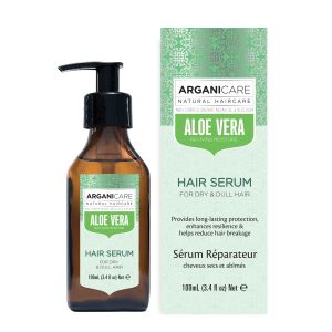 Arganicare plaukų serumas su alijošiumi sausiems ir nualintiems plaukams
