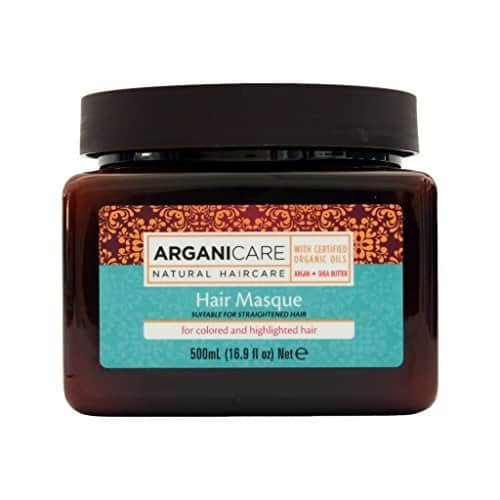 Arganicare Hair masque for colored and highlighted hair-atstatanti plaukų kaukė dažytiems ar šviesintiems plaukams 500ml.