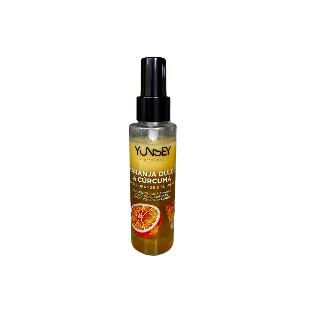 Apelsinų ir ciberžolės aromato dvifazis purškiklis Yunsey Professional 100ml