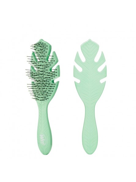WETBRUSH Go Green Detangler Green plaukų šepetys