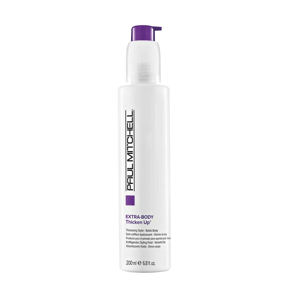 Tankumo ir apimties suteikiantis losjonas Paul Mitchell Extra Body Thicken Up 200 ml.