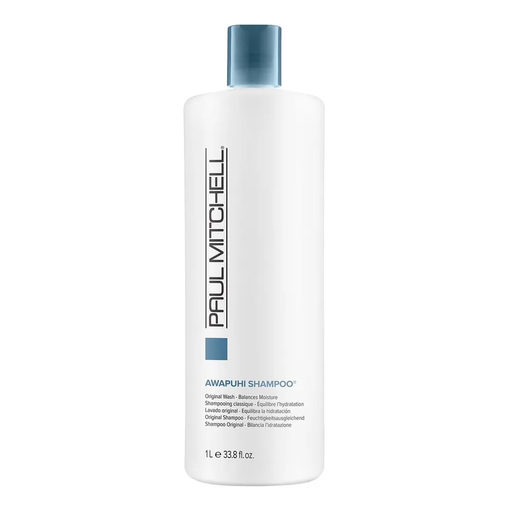 Drėkinantis šampūnas visų tipų plaukams Paul Mitchell Awapuhi Shampoo 1000 ml.