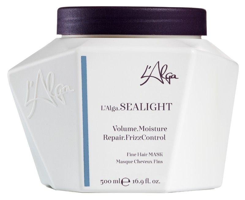 Apimties suteikianti kaukė plaukams L'Alga Sealight Mask LALA110305, ploniems plaukams, 500 ml