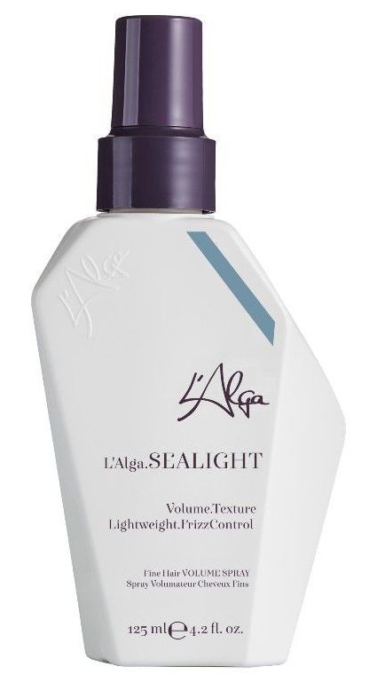 Apimties plaukams suteikiantis purškiklis L'Alga Sealight Volume Spray LALA110502, purškiamas, skirtas ploniems plaukams, 125 ml