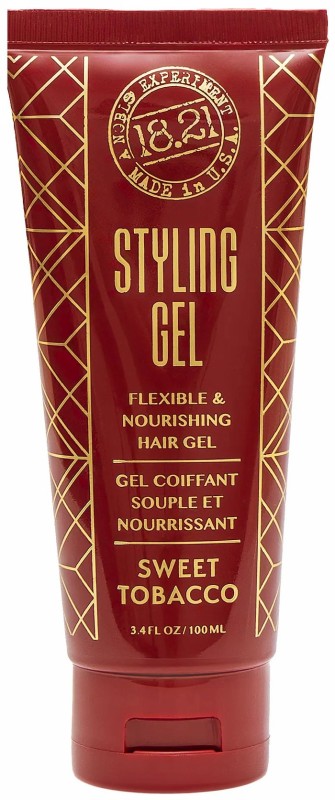 Formavimo gelis plaukams 18.21 Man Made Sweet Tobacco Styling Gel GEL3ST, lanksčios fiksacijos, 100 ml