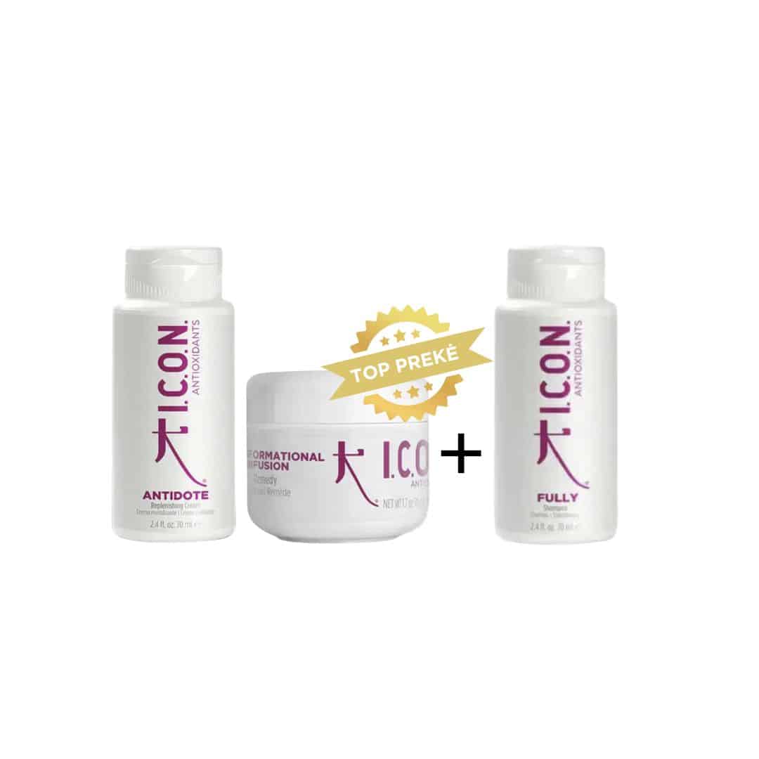 I.C.O.N. ANTIOXIDANTS maitinantis kelioninis rinkinys