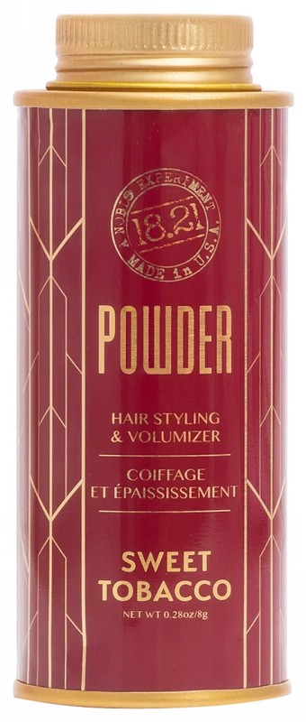 Pudra plaukams 18.21 Man Made Sweet Tobacco Hair Styling & Volumizer Powder PWD03ST, 8 g