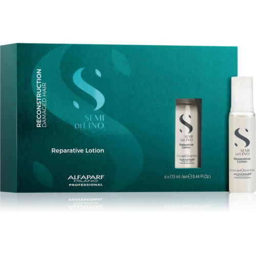 AlfaParf Milano Pažeistų plaukų atkuriamasis losjonas SDL Reparative Lotion 6x13ml