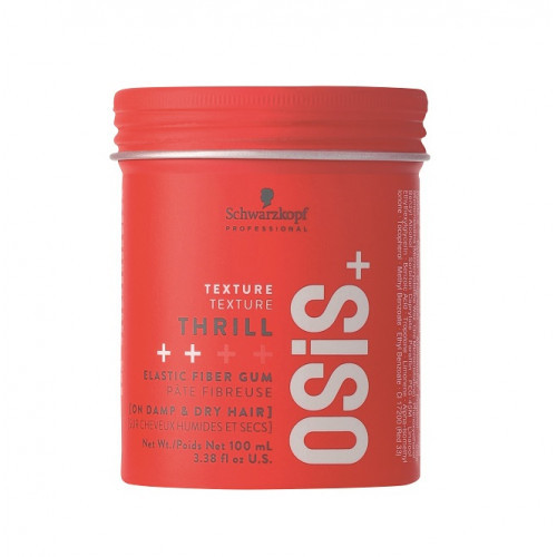 Schwarzkopf Professional Osis+ Thrill Elastic Fiber Gum Plaukus formuojanti guma, 100ml