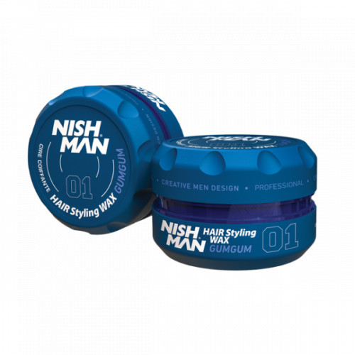 Nishman Hair Styling Wax 01 GumGum Plaukų formavimo vaškas, 100ml