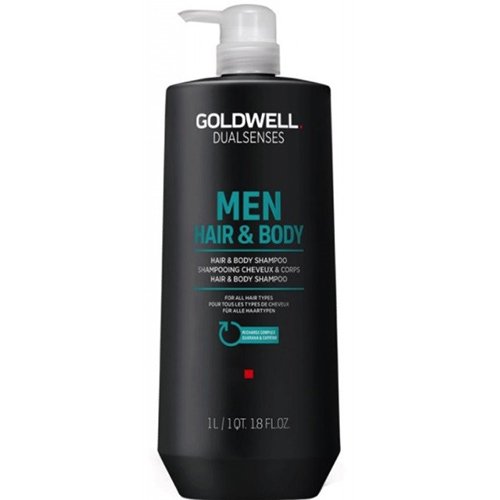 Vyriškas plaukų ir kūno šampūnas Goldwell Dualsenses For Men Hair & Body Shampoo 1000ml