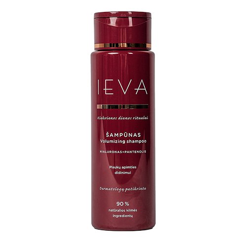 Plaukų šampūnas IEVA VOLUMIZING SHAMPOO, 300 ml