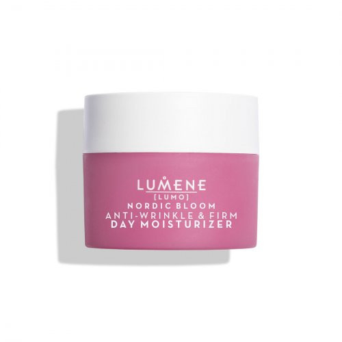 Lumene Nordic Bloom Anti-wrinkle & Firm Day Moisturizer Dieninis stangrinamasis veido kremas, 50ml