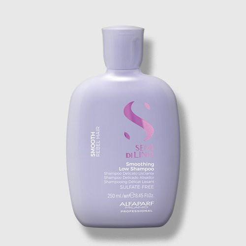 AlfaParf Milano Smoothing Low Shampoo Glotninantis šampūnas šiurkštiems, besipučiantiems plaukams, 250ml