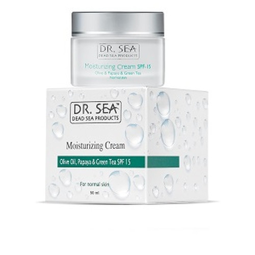 Dr. Sea Moisturizing Cream Drėkinantis kremas, normaliai odai, 50ml