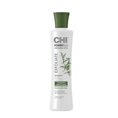 CHI PowerPlus Exfoliate Šampūnas nuo plaukų slinkimo, 355ml