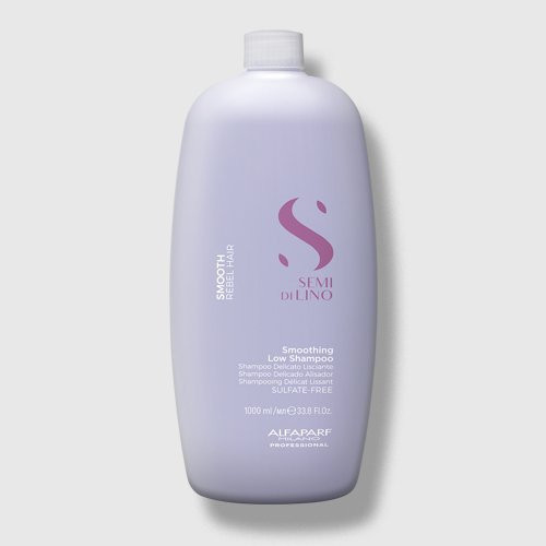 AlfaParf Milano Smoothing Low Shampoo Glotninantis šampūnas šiurkštiems, besipučiantiems plaukams, 1000ml